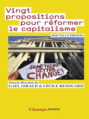 cover image of Vingt propositions pour réformer le capitalisme